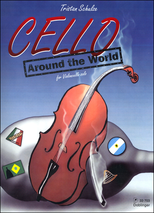 Book cover for Cello around the World