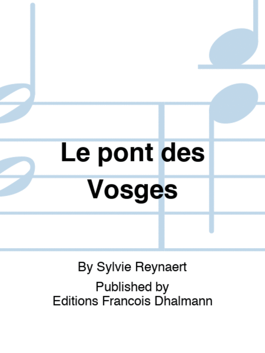Le pont des Vosges Percussion Ensemble scores gallery preview page 1