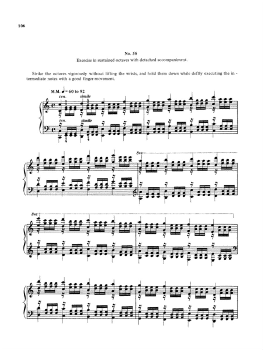 Hanon: The Virtuoso Pianist (Complete) Piano Solo scores gallery preview page 1