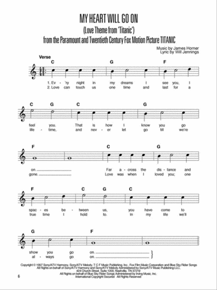 Easy Pop Melodies – Third Edition Electric Guitar scores gallery preview page 4