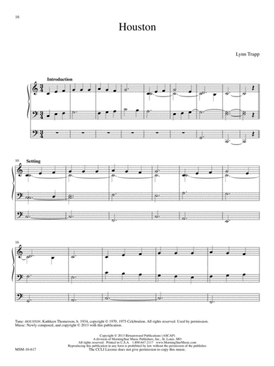 Hymns of Praise Then Let Us Sing, Volume 1 Organ scores gallery preview page 9