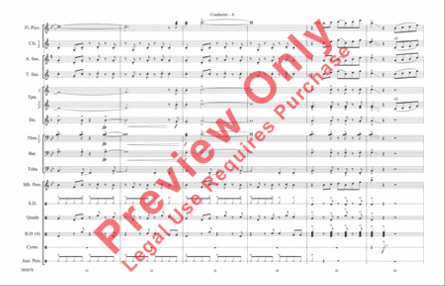 Land of Make Believe Land of Make Believe Marching Band scores gallery preview page 7