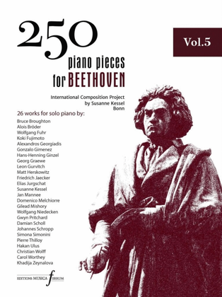 250 Piano Pieces for Beethoven - Volume 5