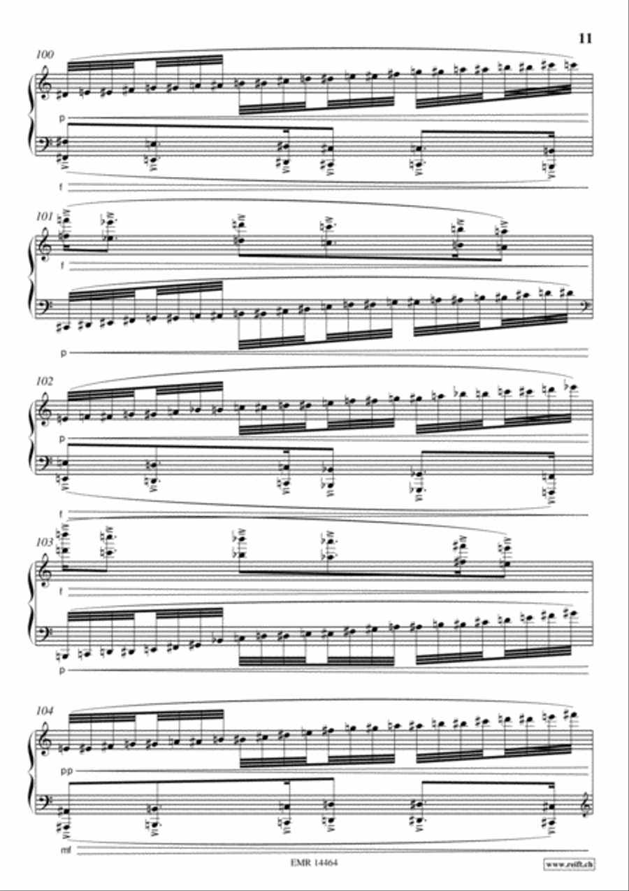 Ballade No. 2 Ballade No. 2 Piano Solo scores gallery preview page 11