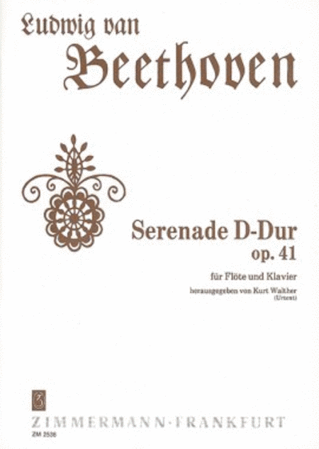 Serenade D major Op. 41
