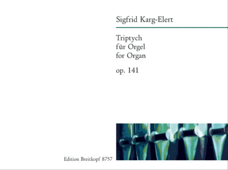 Triptych Op. 141 Organ scores gallery preview page 1