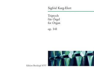 Book cover for Triptych Op. 141