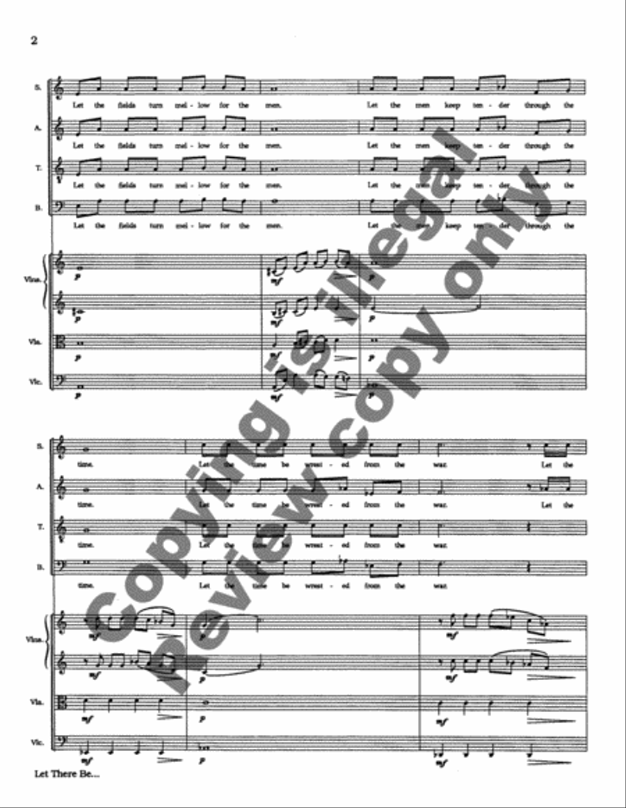 Dreams and Dances (Full Score) Choir scores gallery preview page 8