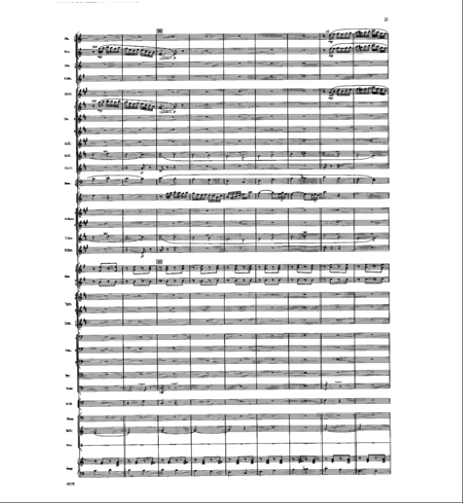 Concertino for Marimba and Winds Concert Band scores gallery preview page 23