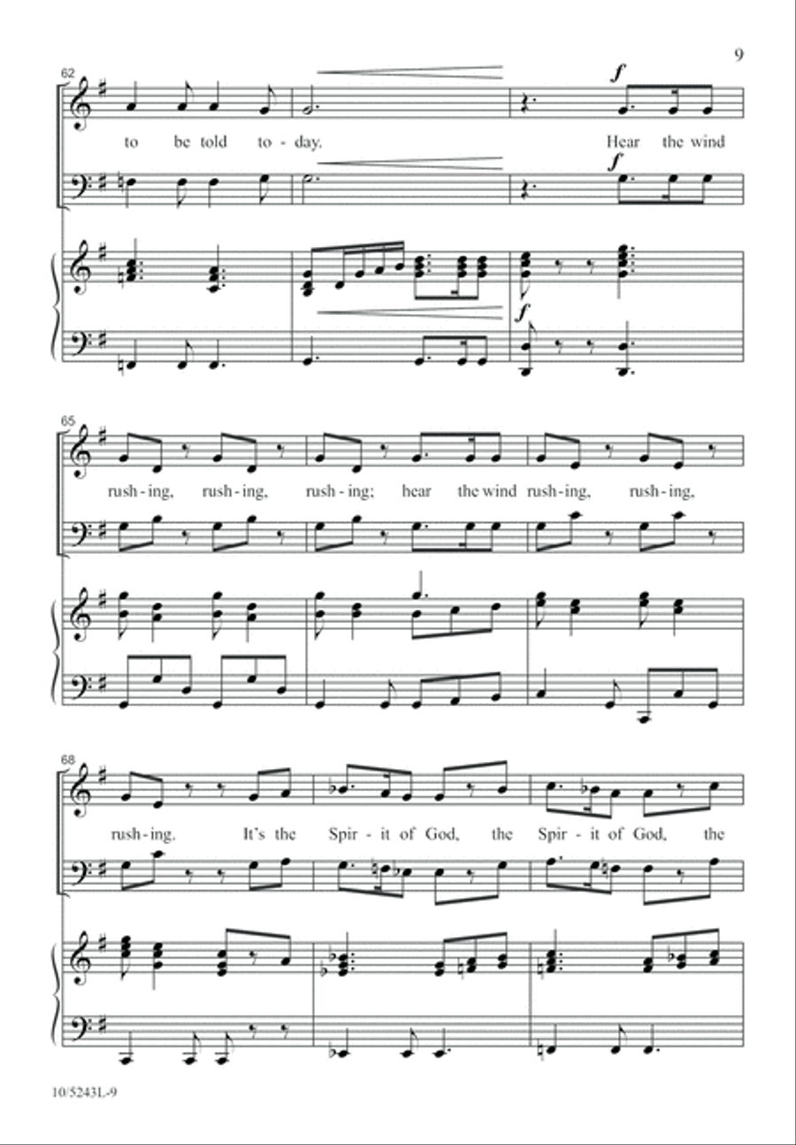 It's the Spirit of God! 2-Part scores gallery preview page 9