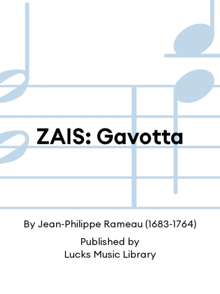 ZAIS: Gavotta