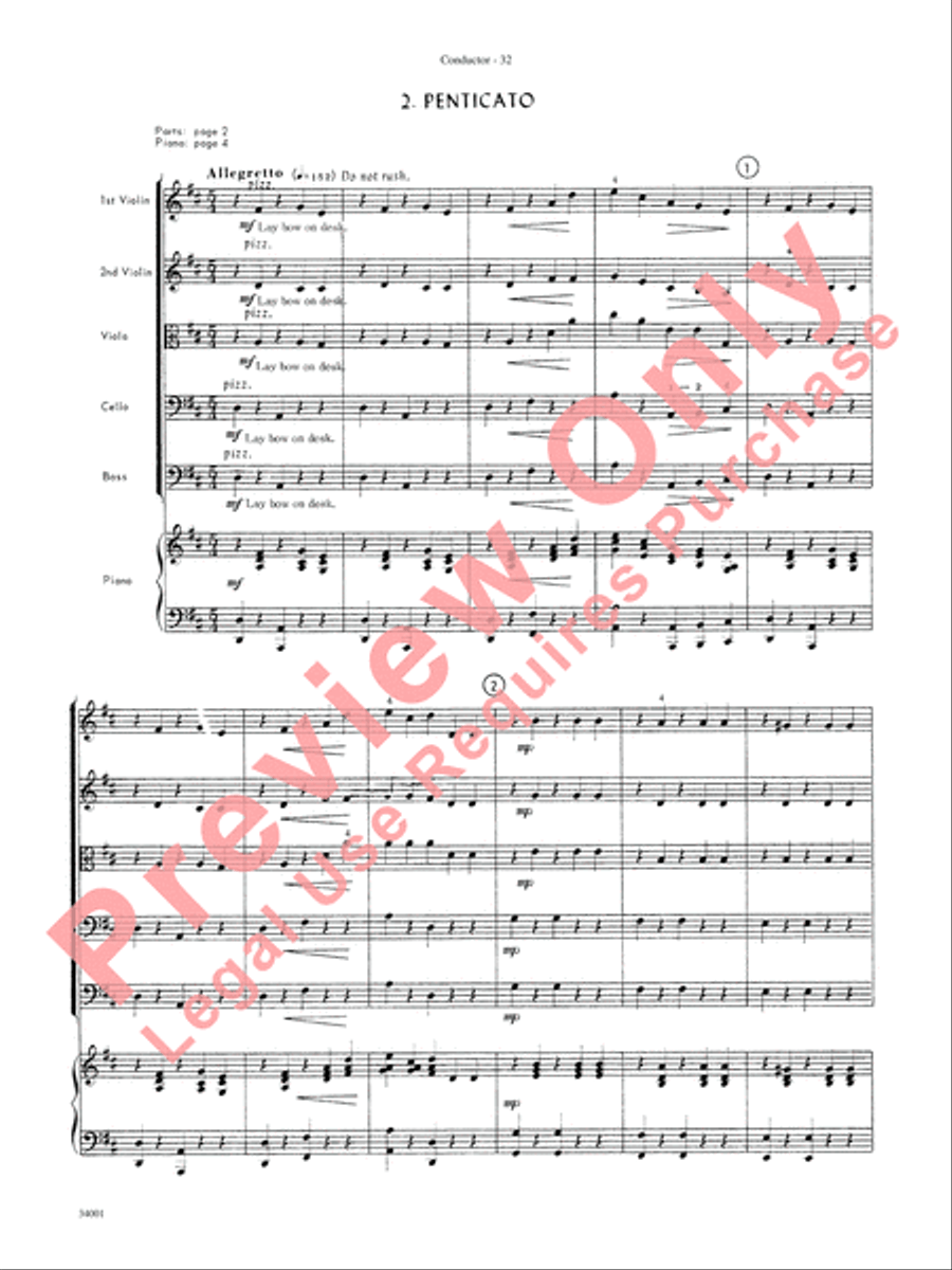Classics from Merle Isaac String Orchestra scores gallery preview page 33
