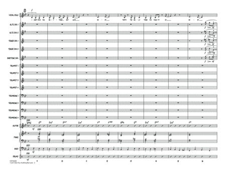 I Can't Give You Anything But Love (Key: B-flat) - Conductor Score (Full Score)