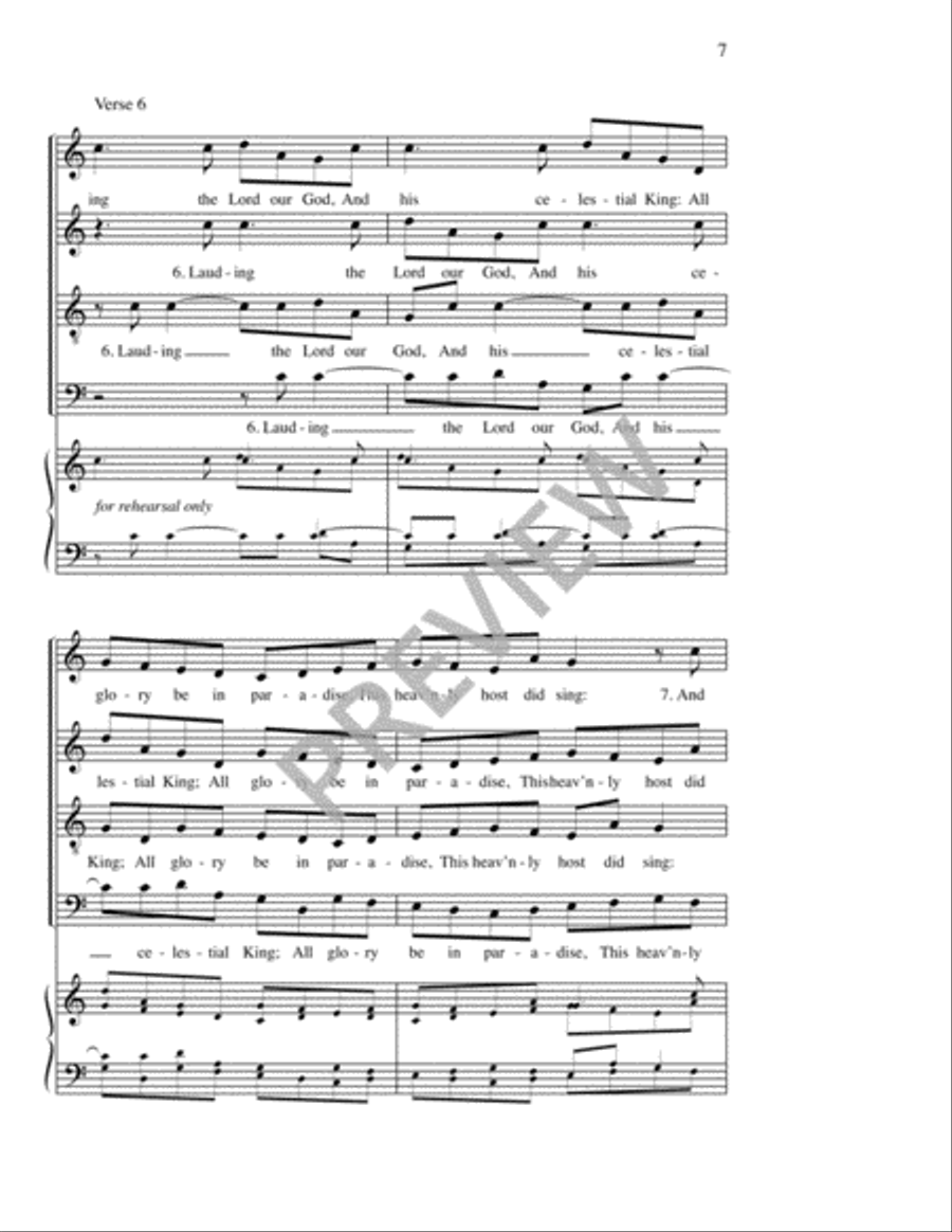 A Child This Day A Child This Day 4-Part scores gallery preview page 8