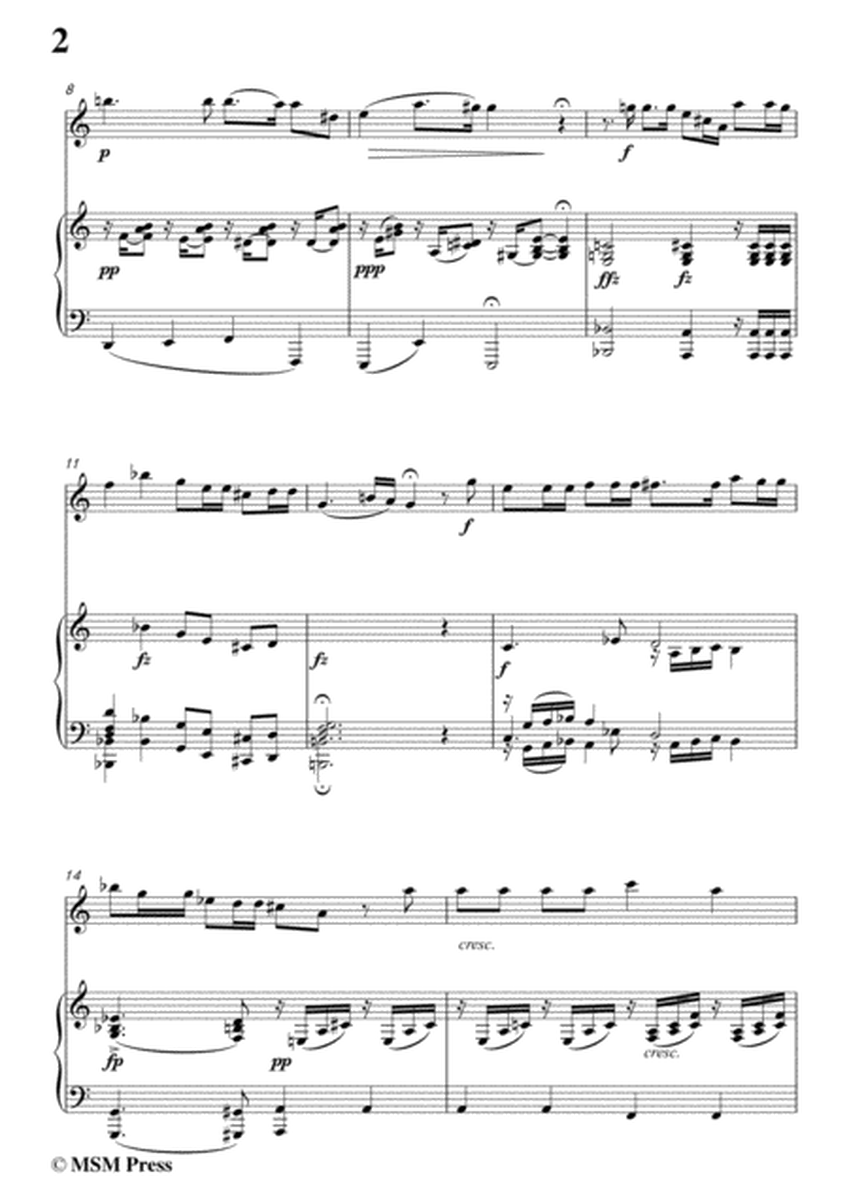 Schubert-Das Mädchen von Inistore,for Flute and Piano image number null