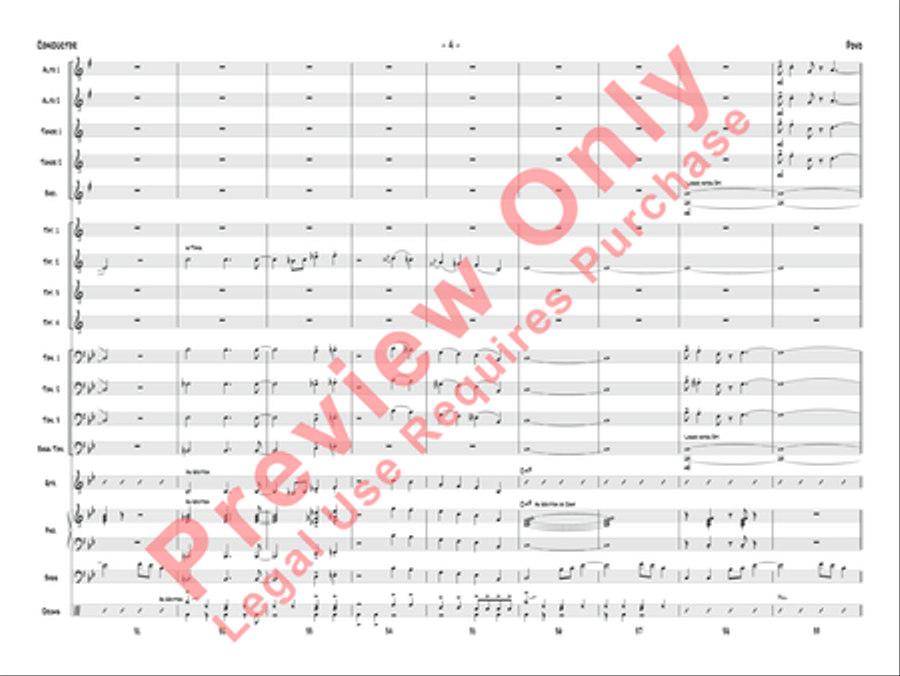 Povo Jazz Ensemble scores gallery preview page 7