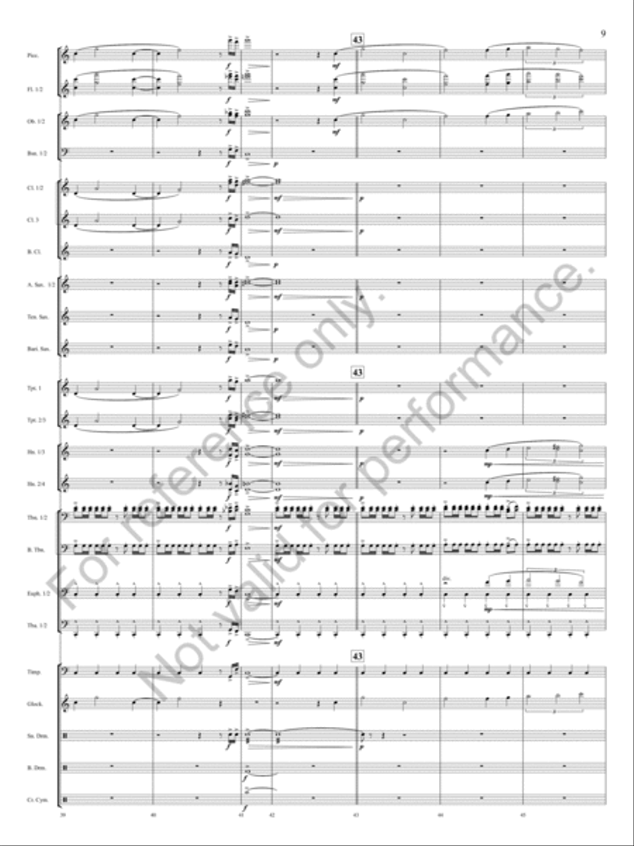 Milestones Milestones Concert Band scores gallery preview page 10