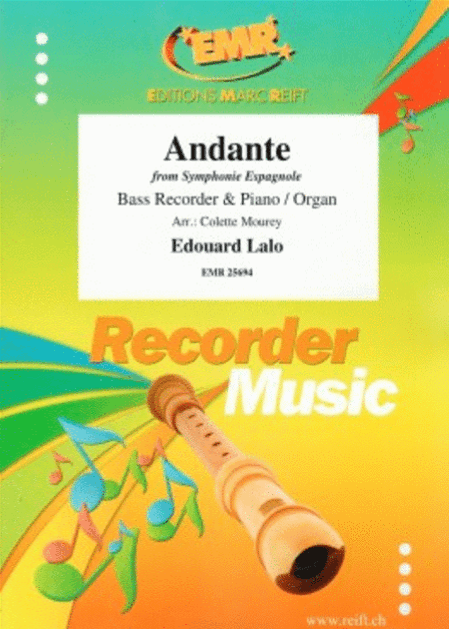 Andante Andante Bass Recorder scores gallery preview page 1