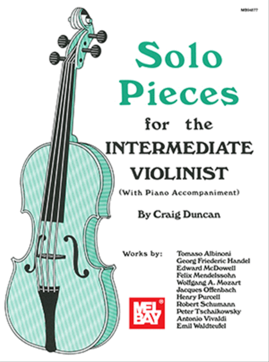 Solo Pieces for the Intermediate Violinist Violin Solo scores gallery preview page 1