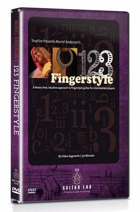 Book cover for 1-2-3 Fingerstyle Guitar DVD