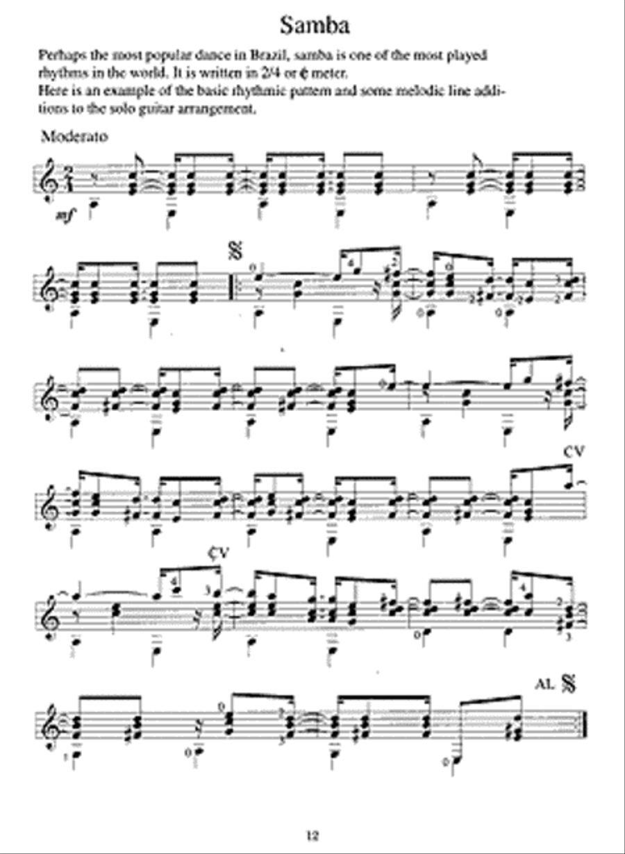 Jorge Morel: Latin American Rhythms for Guitar Guitar scores gallery preview page 2