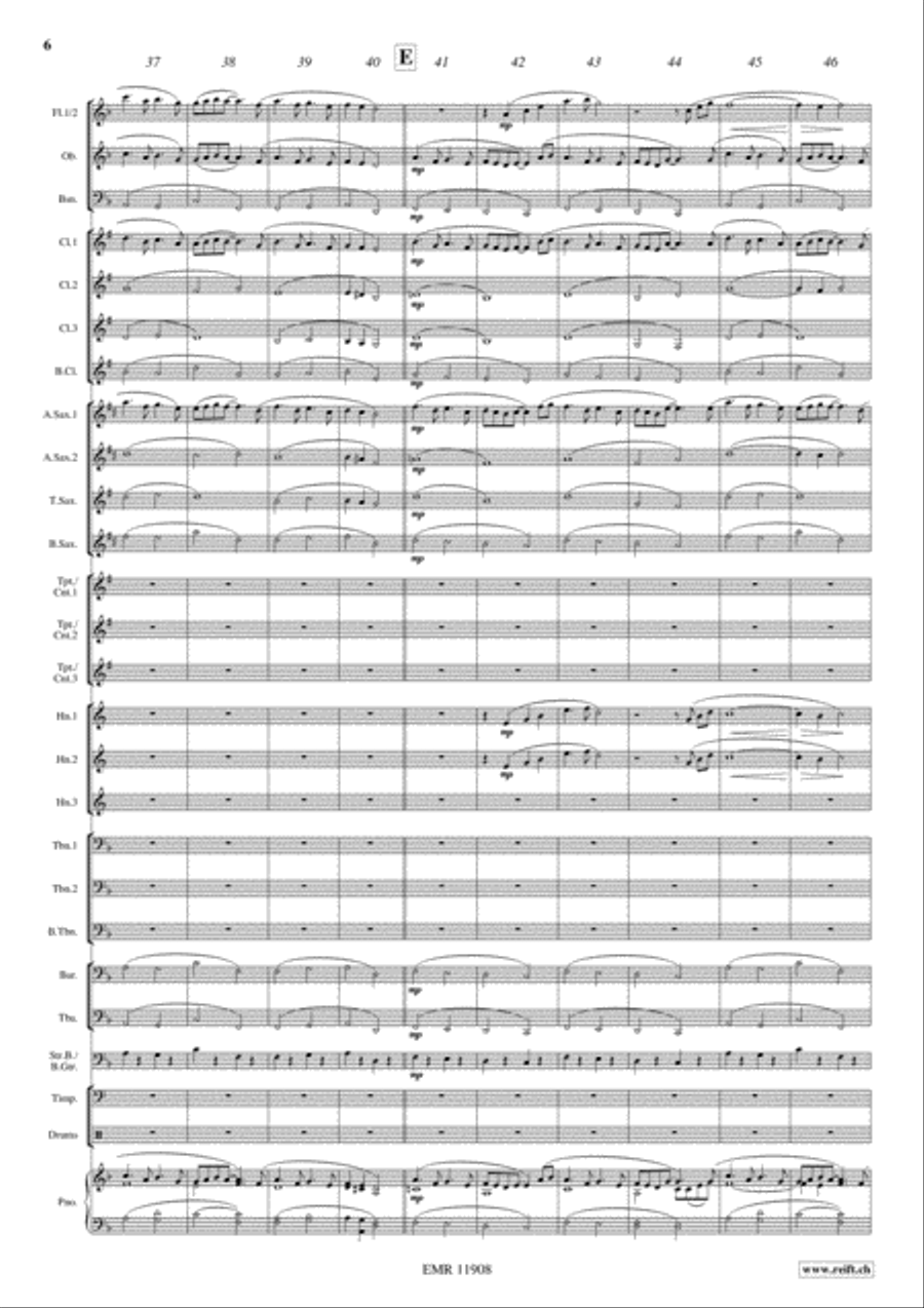 Here's To You Here's To You Concert Band scores gallery preview page 7