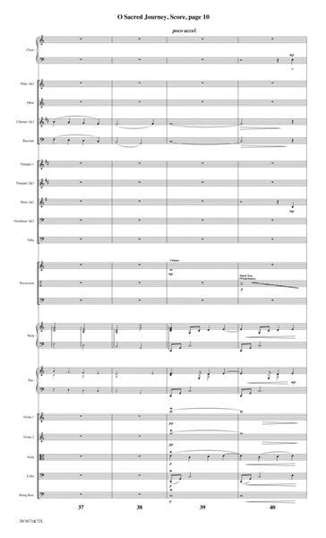 O Sacred Journey - Orchestral Score and Parts