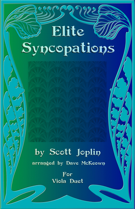 Book cover for The Elite Syncopations for Viola Duet
