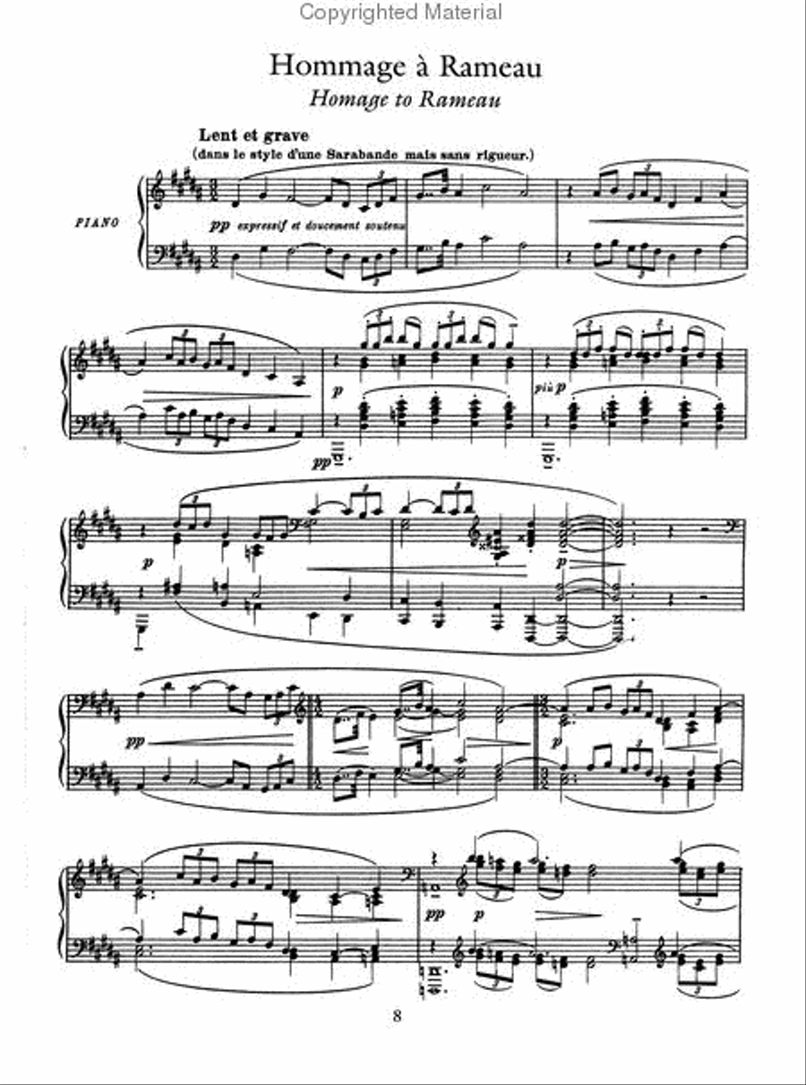 Images: Books I & II for Solo Piano Piano Solo scores gallery preview page 3