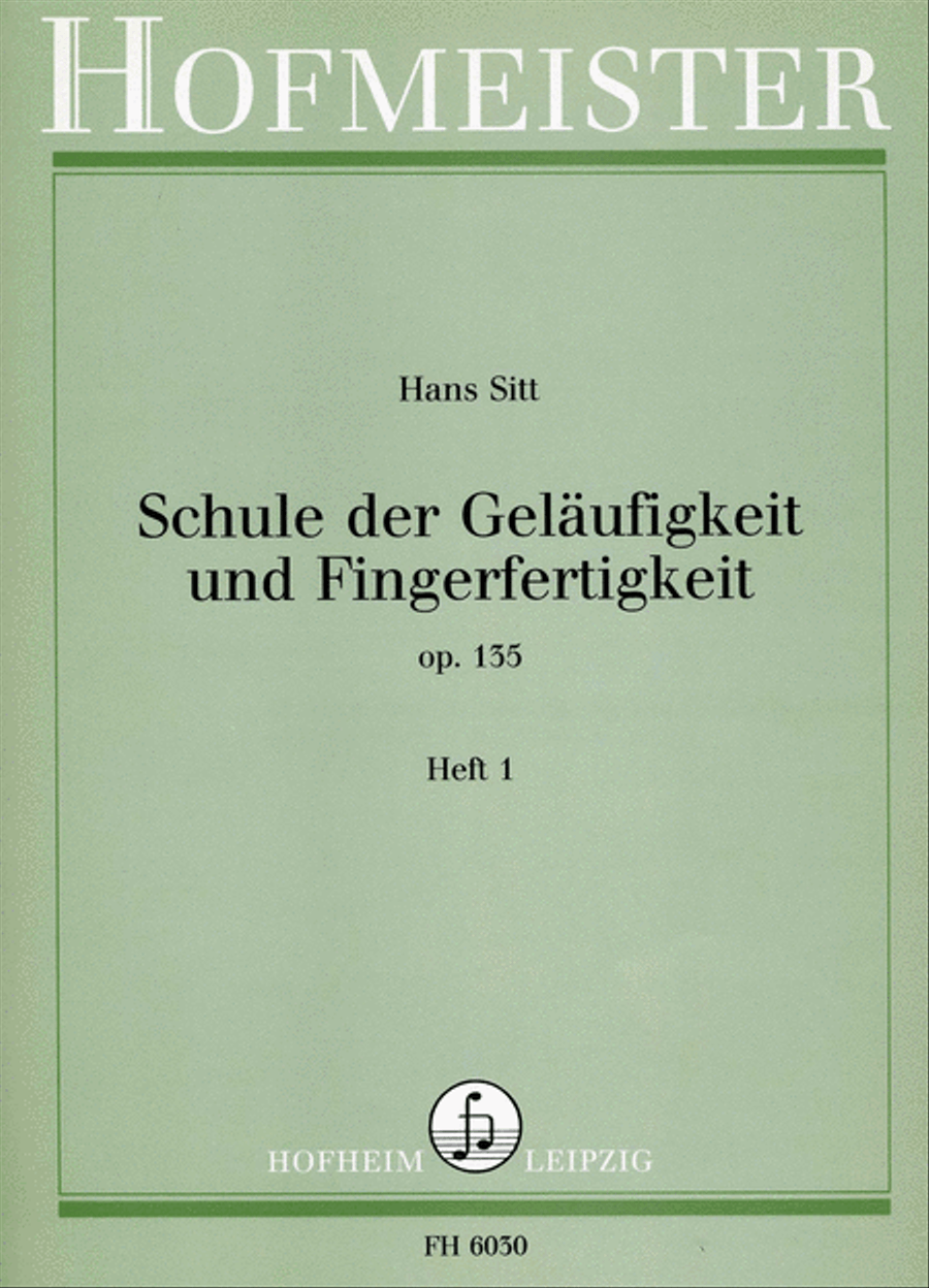 Schule der Geläufigkeit und Fingerfertigkeit, op. 135 Violin scores gallery preview page 1