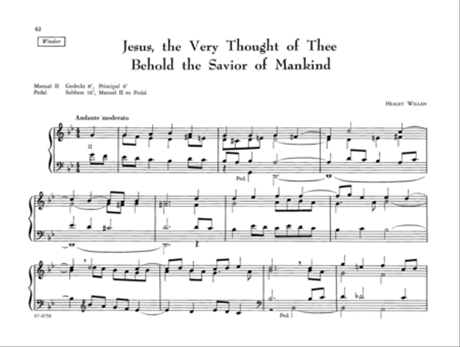 The Parish Organist, Part 12 (Familiar Hymn Tunes) Organ scores gallery preview page 29