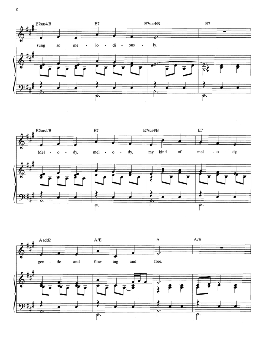 Melodie De Paris Melodie De Paris Voice scores gallery preview page 2