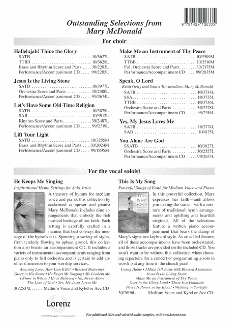 Yes, My Jesus Loves Me Yes, My Jesus Loves Me 3-Part scores gallery preview page 13