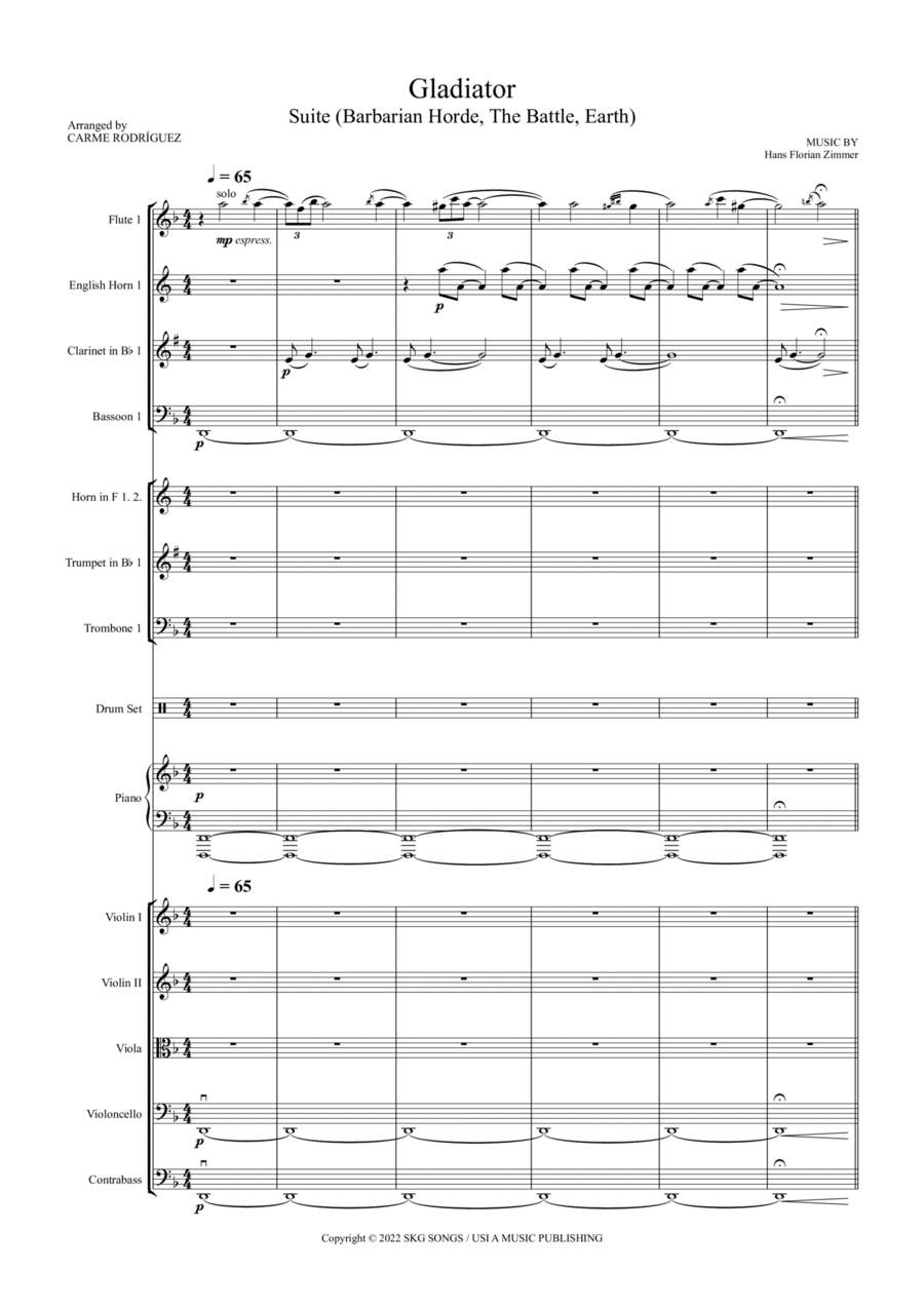 Suite Chamber Orchestra scores gallery preview page 1
