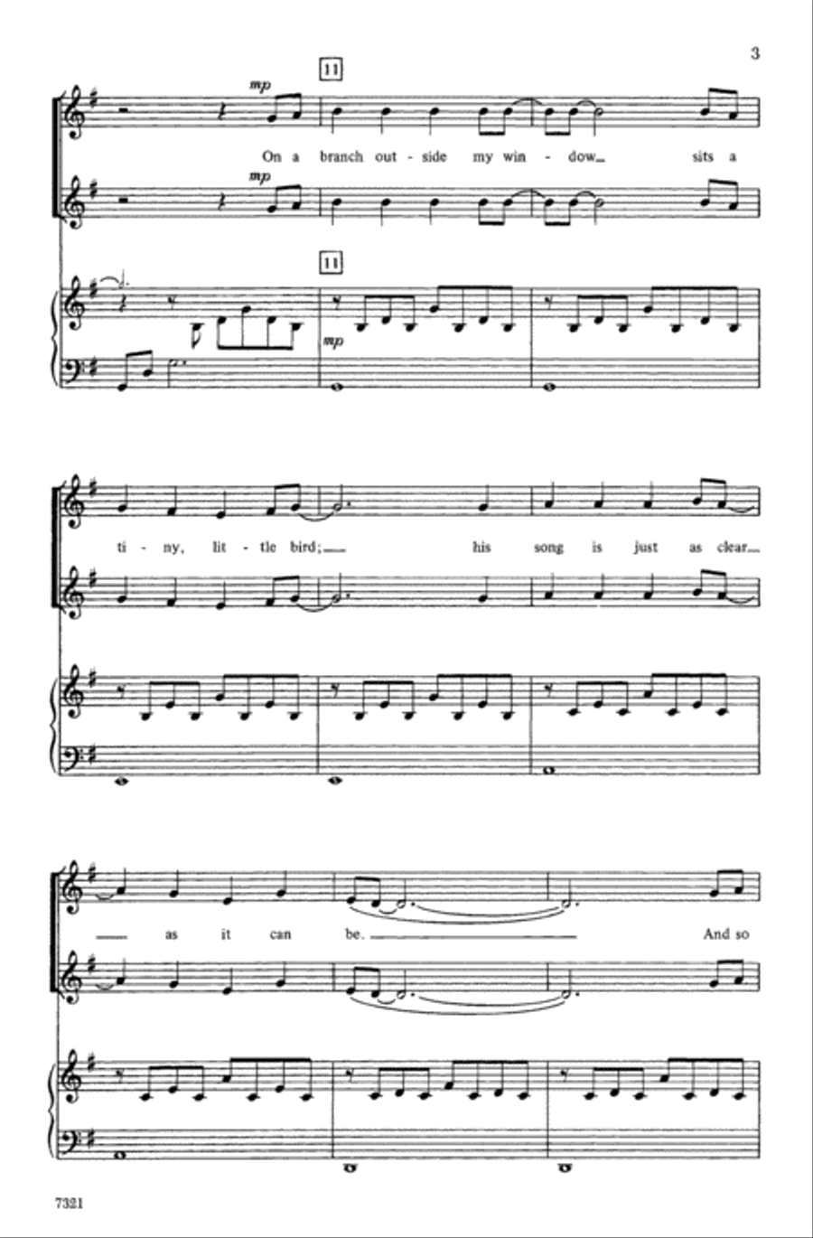 Fly Away Fly Away Choir scores gallery preview page 2