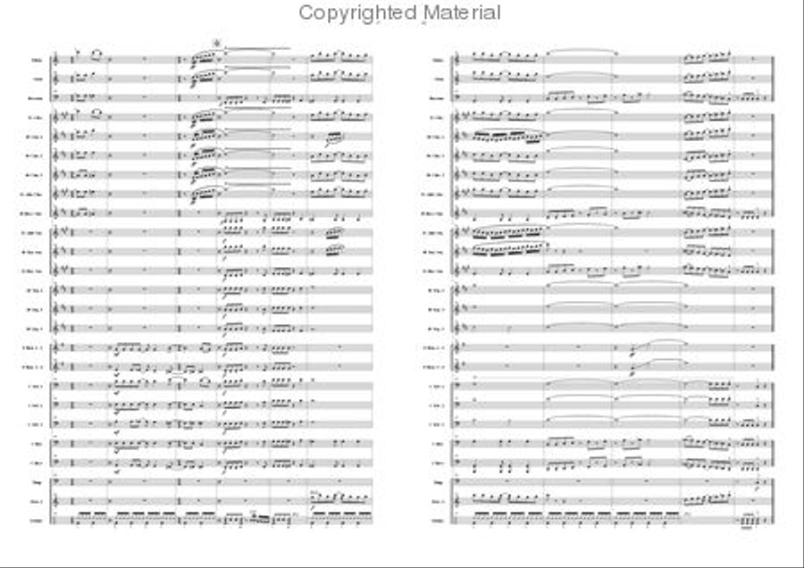 Shine Down Shine Down Concert Band scores gallery preview page 9