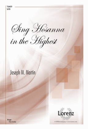 Book cover for Sing Hosanna in the Highest