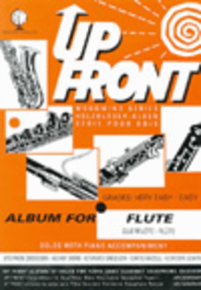 Book cover for Up Front Album for Flute