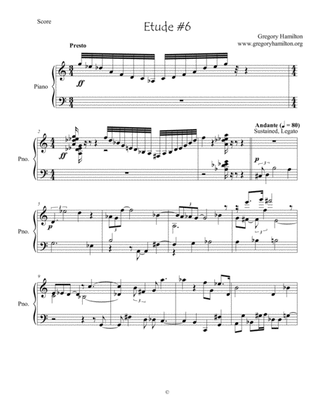 Etude #6 for Piano