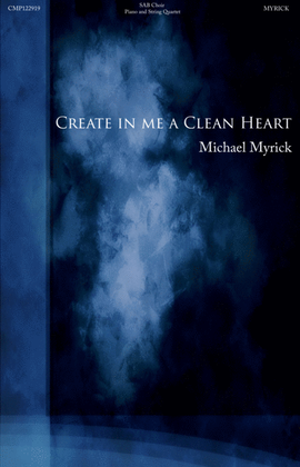Book cover for Create In Me a Clean Heart - SAB
