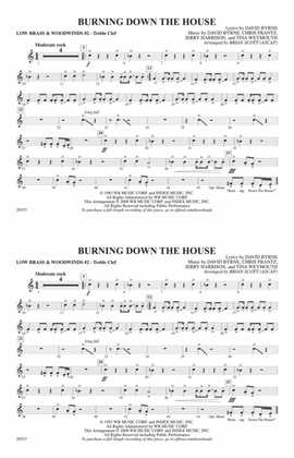 Burning Down the House: Low Brass & Woodwinds #2 - Treble Clef