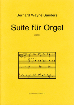 Book cover for Suite für Orgel (1990)