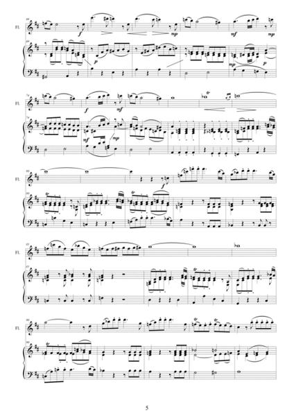 Mozart - 3 Flute Quartets for Flute and Piano image number null