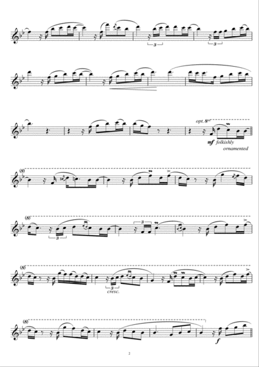 Queen Of My Heart Flute Solo scores gallery preview page 2