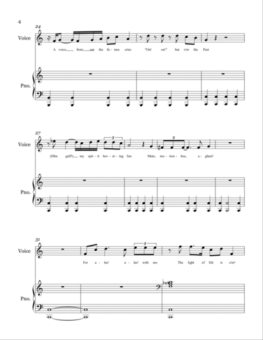 A Demon in My View Vocal Duet scores gallery preview page 4