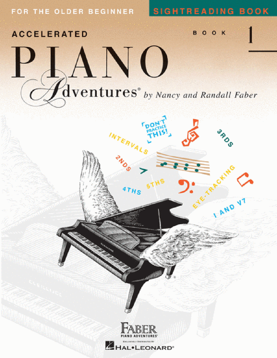 Accelerated Piano Adventures Sightreading Book 1 Piano Method scores gallery preview page 1