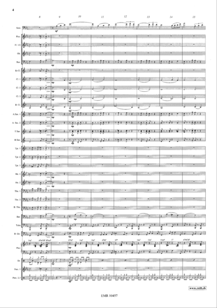 Blue Bone Concert Band scores gallery preview page 5