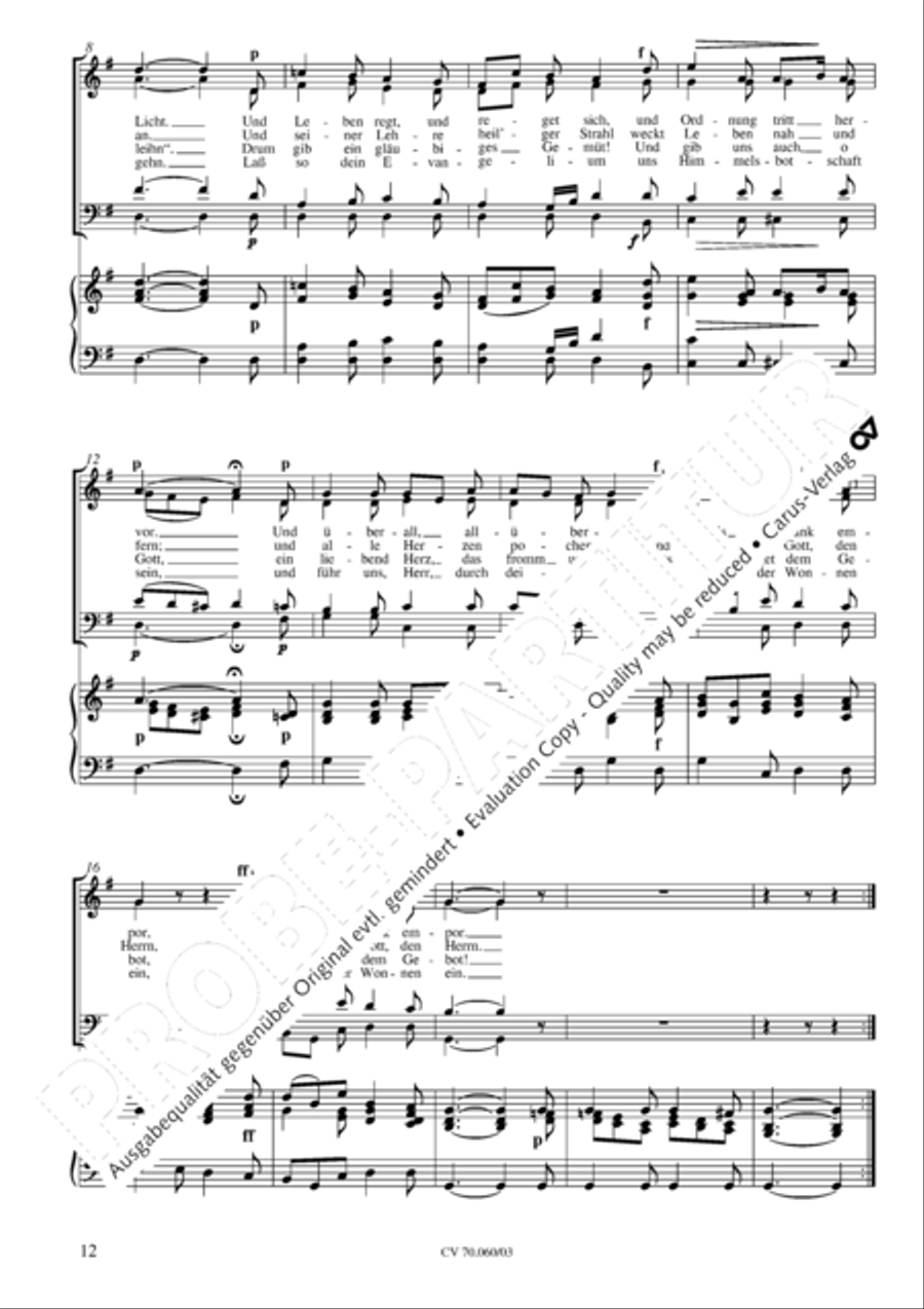 Deutsche Messe 4-Part scores gallery preview page 13