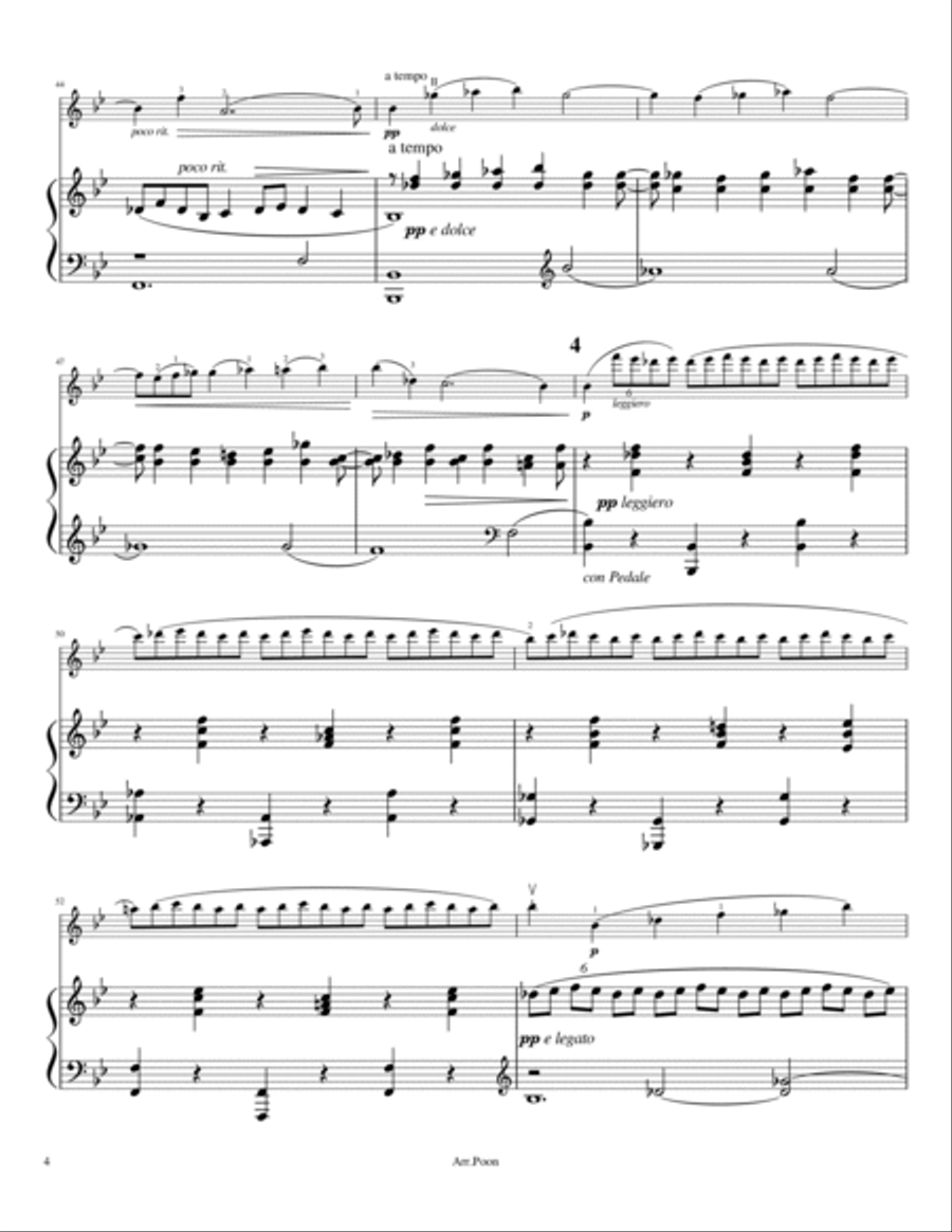 Tomaso Antonio Vitali - Chaconne in G minor - for Violin and Piano Original Violin Solo scores gallery preview page 4