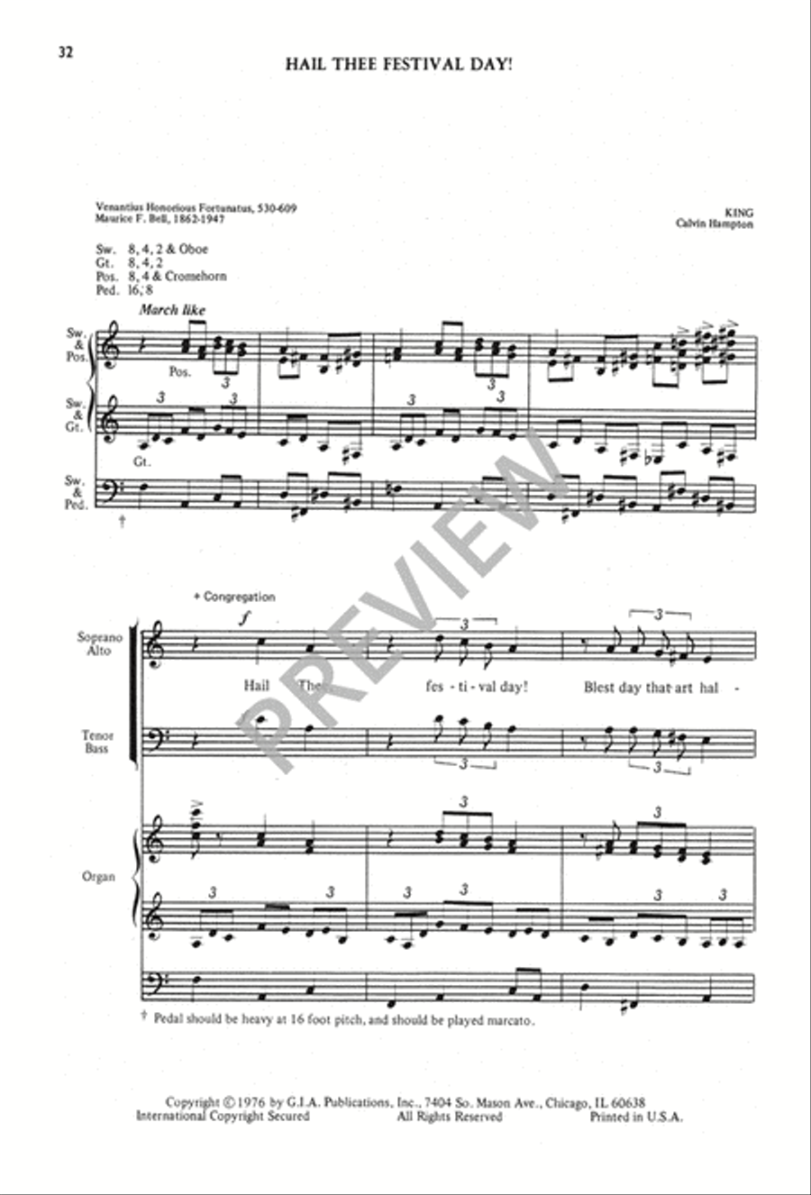 The Calvin Hampton Hymnary 4-Part scores gallery preview page 36